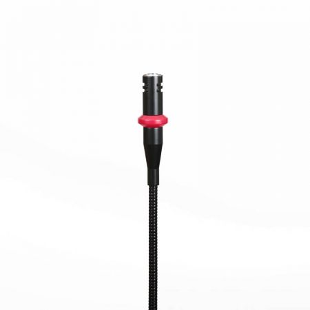 La longitud total de 45 cm con micrófono de cuello de ganso de condensador unidireccional LED - Con micrófono de cuello de ganso de condensador LED